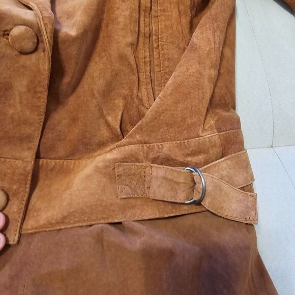 Cedars Womens Vintage Jacket and Pants 2 Pcs Suede Size Small Petite - Picture 4 of 14